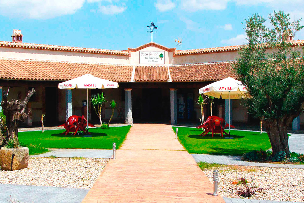 frontal Casa Rural La Dehesilla de Melque