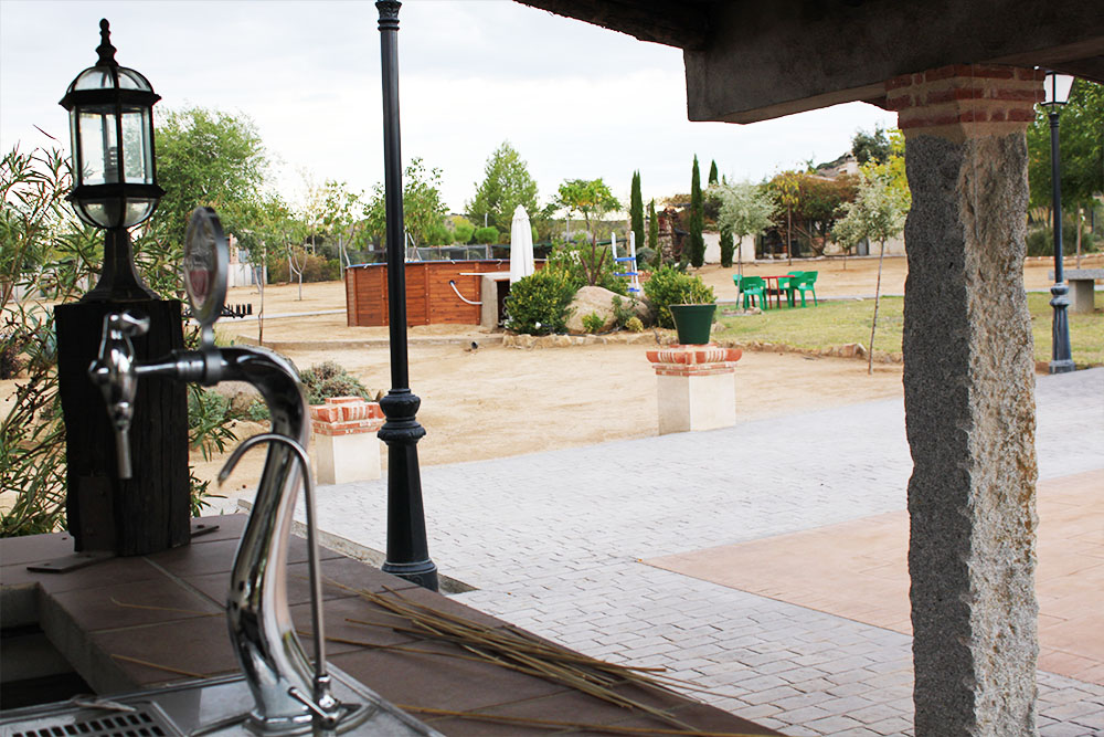 Grifo de cerveza Casa Rural La Dehesilla de Melque