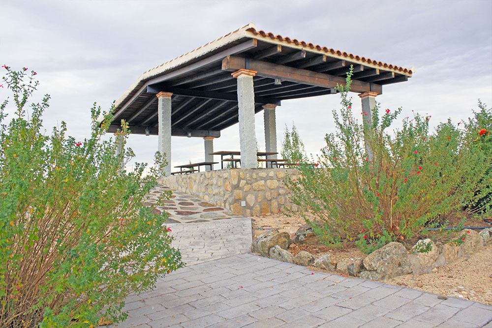 Porche Casa Rural La Dehesilla de Melque